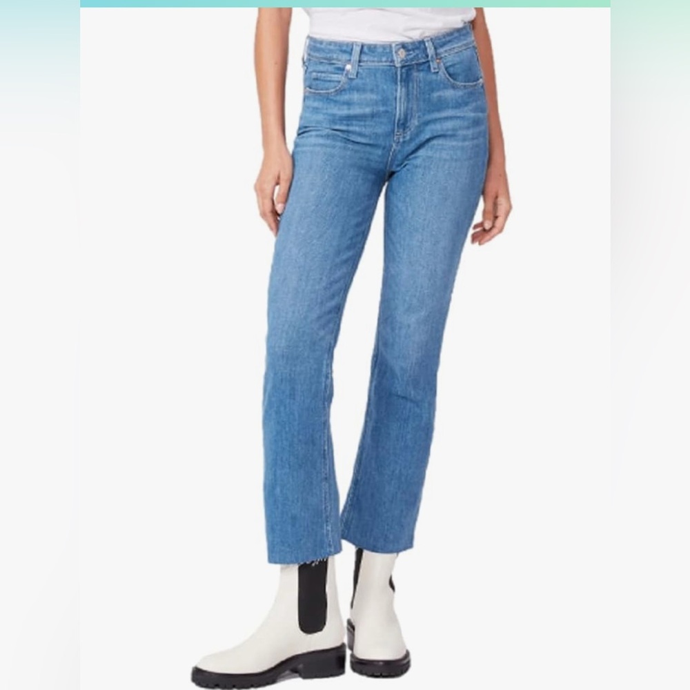 Paige Colette Cropped Flare jeans size 26